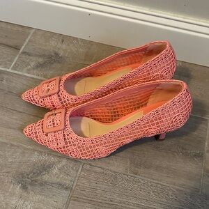 Alex Marie Coral Textured Women's Heels